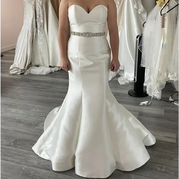 white lace mermaid prom dress Sexy White Lace Mermaid See Through Long Sleeves Wedding Dress Prom Dresses  Party Gown